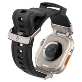 PASEK SPIGEN DURAPRO ARMOR PU APPLE WATCH 6 / 7 / 8 / 9 / 10 / SE / ULTRA 1 / 2 (44 / 45 / 46 / 49 MM) BLACK CZARNY