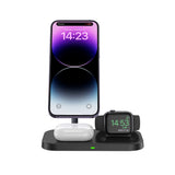 ŁADOWARKA INDUKCYJNA 3W1 TECH-PROTECT QI15W-A22 MAGNETIC WIRELESS MAGSAFE CZARNY