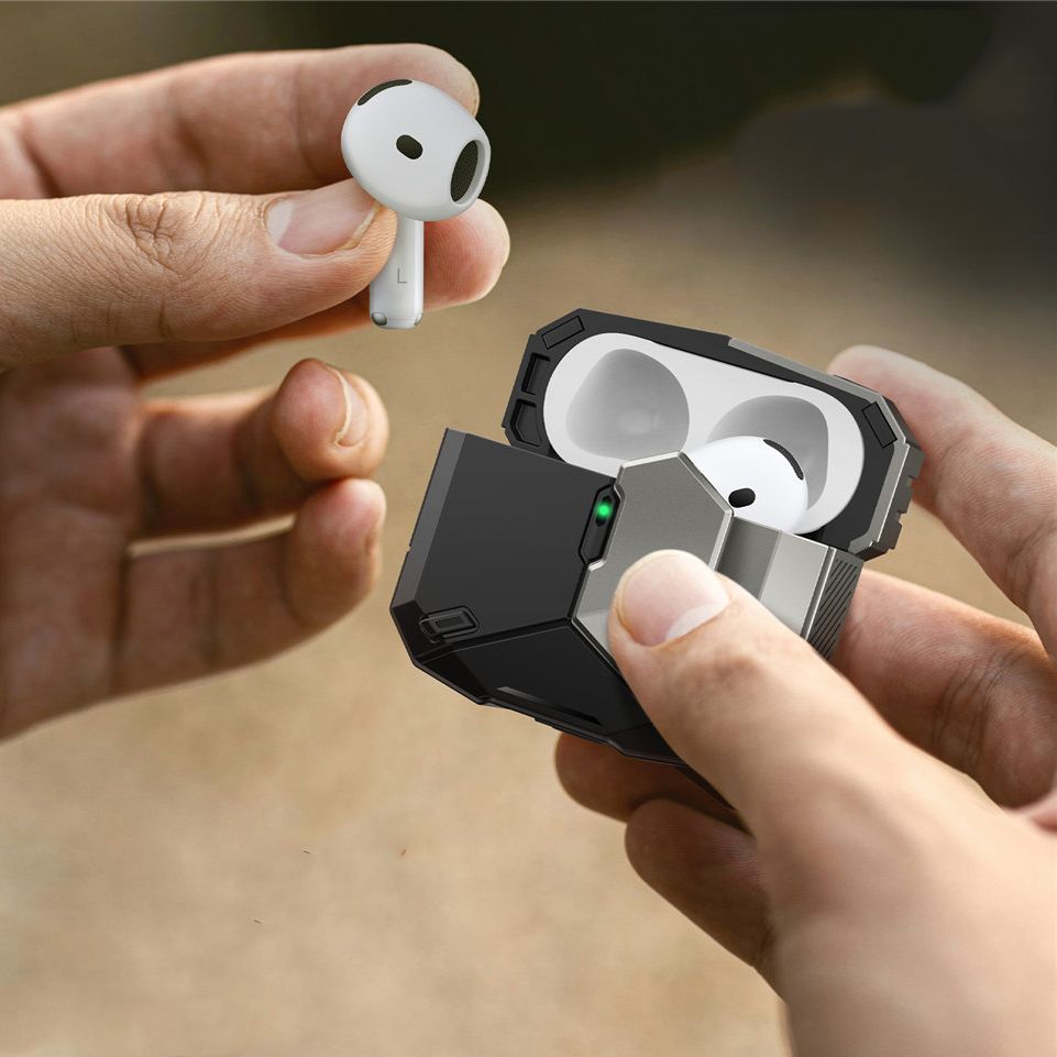 ETUI NA SŁUCHAWKI SUPCASE MATRIX APPLE AIRPODS 4 CZARNY