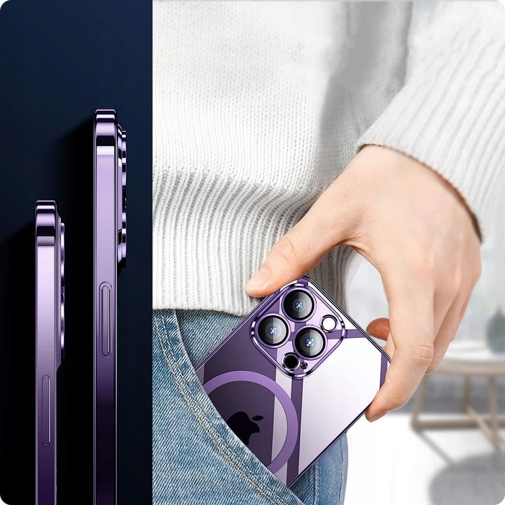 ETUI TECH-PROTECT MAGSHINE MAGSAFE IPHONE 15 ZŁOTE