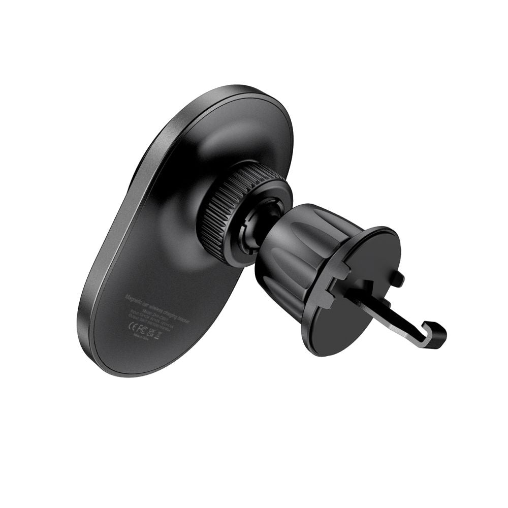 UCHWYT SAMOCHODOWY DO KRATKI Z ŁADOWANIEM INDUKCYJNYM TECH-PROTECT MM15W-V1 MAGNETIC MAGSAFE VENT CAR MOUNT WIRELESS CHARGER 15W CZARNY