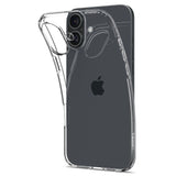 ETUI SPIGEN LIQUID CRYSTAL IPHONE 16 PLUS CRYSTAL CLEAR TRANSPARETNE