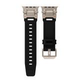 PASEK TECH-PROTECT DELTA PRO APPLE WATCH 6 / 7 / 8 / 9 / 10 / SE / ULTRA 1 / 2 (44 / 45 / 46 / 49 MM) TYTANOWO CZARNY