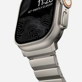 PASEK TECH-PROTECT STEELBAND APPLE WATCH 6 / 7 / 8 / 9 / 10 / SE / ULTRA 1 / 2 (44 / 45 / 46 / 49 MM) TYTANOWY