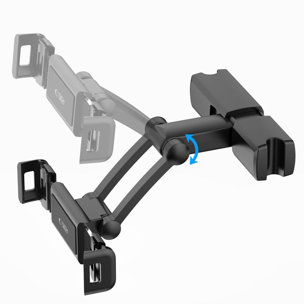 UCHWYT SAMOCHODOWY NA ZAGŁÓWEK TECH-PROTECT V2 STRETCHABLE HEADREST CAR MOUNT FOR TABLET CZARNY