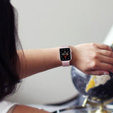 PASEK TECH-PROTECT MILANESEBAND APPLE WATCH 6 / 7 / 8 / 9 / 10 / SE / ULTRA 1 / 2 (44 / 45 / 46 / 49 MM) RÓŻOWO ZŁOTY