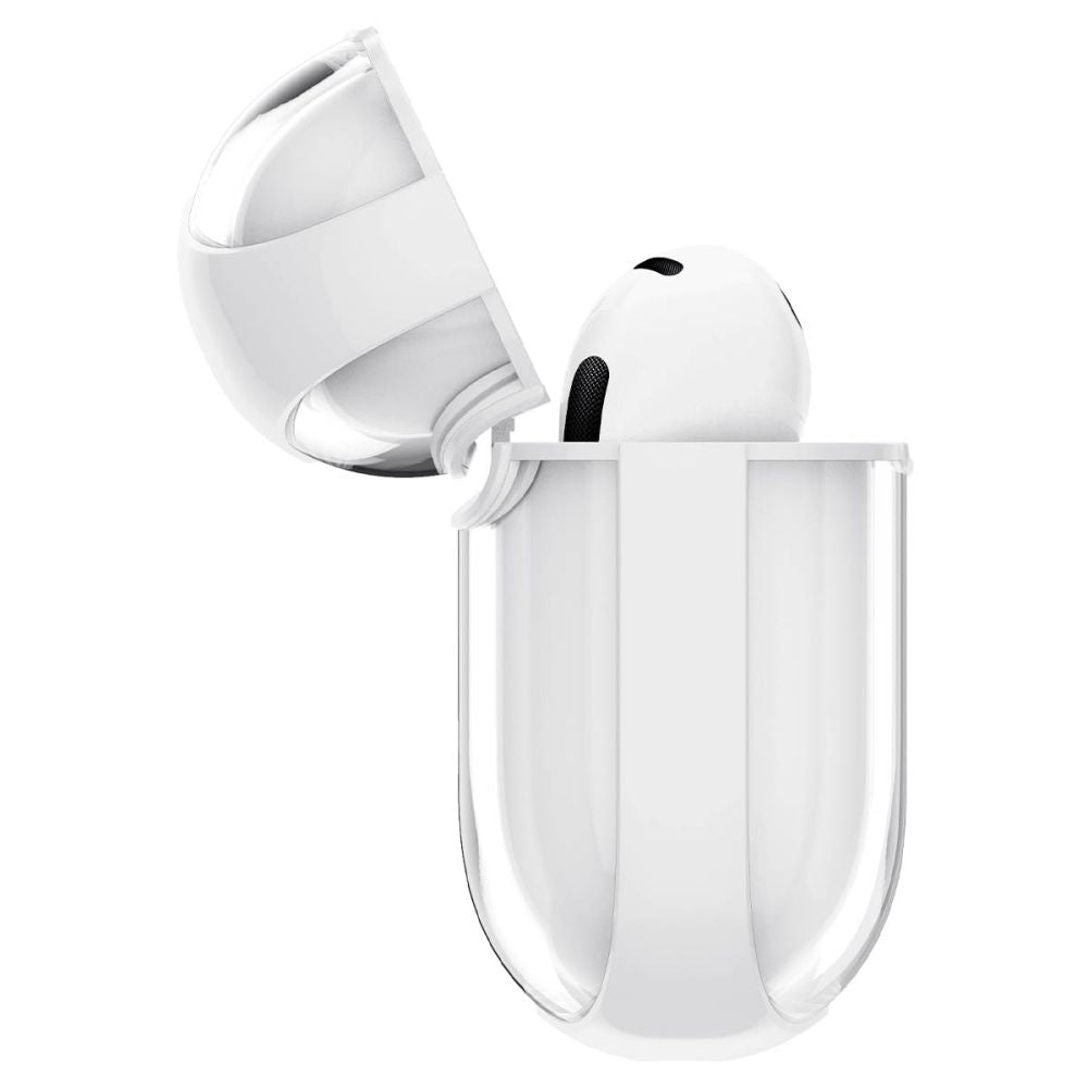 ETUI NA SŁUCHAWKI SPIGEN ULTRA HYBRID APPLE AIRPODS 4 JET WHITE BIAŁE