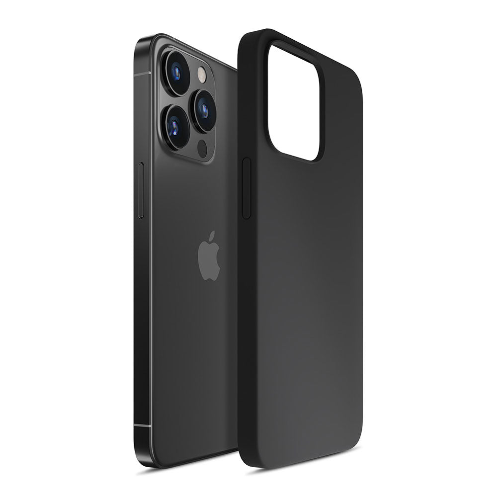 ETUI APPLE IPHONE 15 PRO MAX - 3MK SILICONE CASE CZARNE