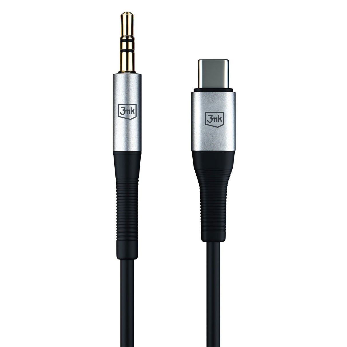 ADAPTER 3MK AUX CABLE USB-C - JACK 3,5 MM CZARNY