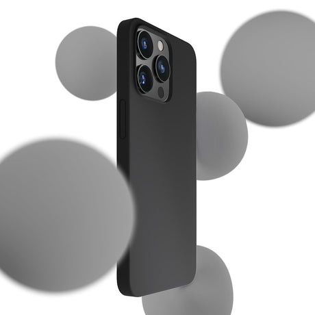 ETUI APPLE IPHONE 14 PRO - 3MK SILICONE CASE CZARNE