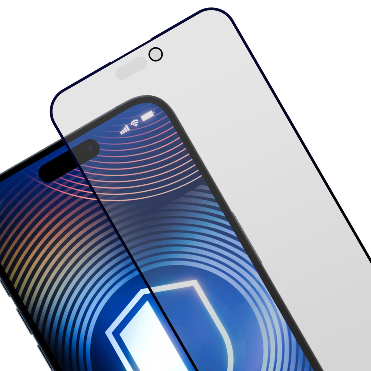 SZKŁO HARTOWANE PRYWATYZUJĄCE MATOWE APPLE IPHONE 16 PRO MAX - 3MK HARDGLASS MATT MAX PRIVACY
