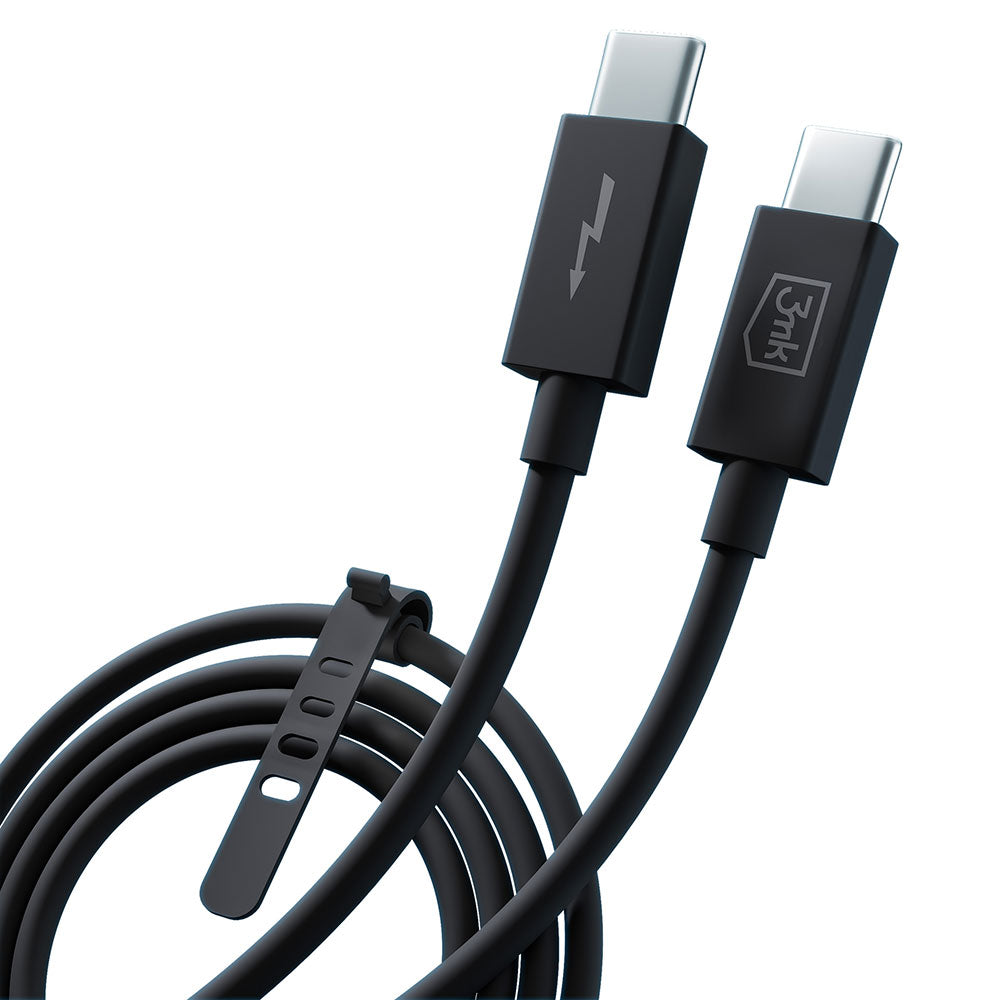 KABEL 3MK HYPER THUNDERBOLT CABLE 240W CZARNY