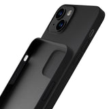 ETUI APPLE IPHONE 15 PLUS - 3MK SILICONE CASE CZARNE