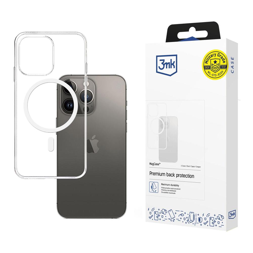ETUI APPLE IPHONE 15 PRO - 3MK MAGCASE