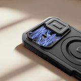 ETUI TECH-PROTECT KEVLAR MAGSAFE IPHONE 17 BLACK CZARNE