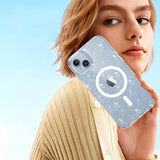 ETUI TECH-PROTECT FLEXAIR HYBRID MAGSAFE IPHONE 13 / 14 BROKATOWE