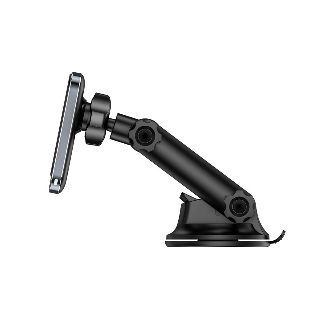 UCHWYT SAMOCHODOWY Z ŁADOWANIEM INDUKCYJNYM TECH-PROTECT MM15W-V2 MAGNETIC MAGSAFE DASHBOARD CAR MOUNT WIRELESS CHARGER 15W CZARNY