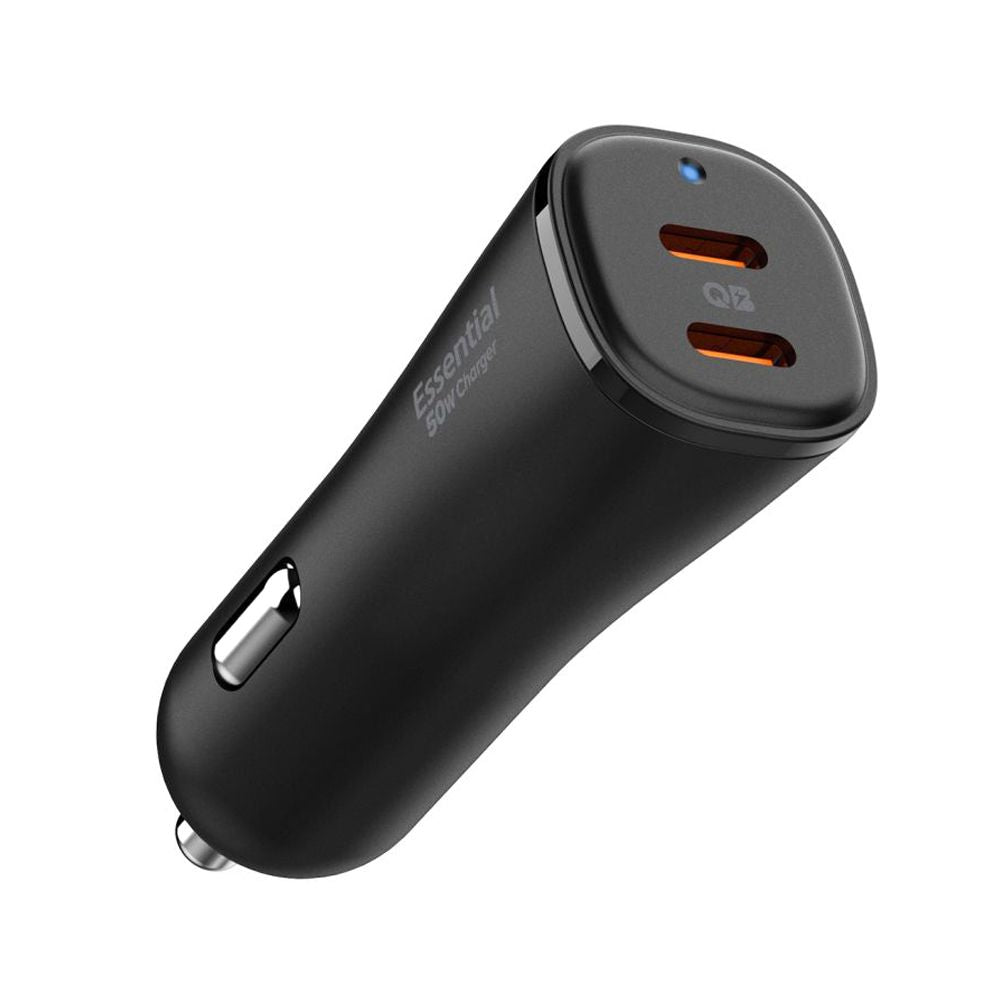 ŁADOWARKA SAMOCHODOWA SPIGEN EV502 ARCSTATION ESSENTIAL CAR CHARGER 50W CZARNA