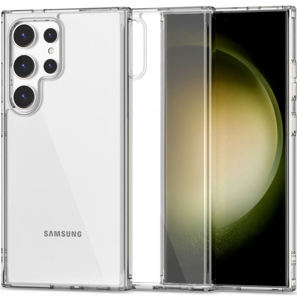 ETUI TECH-PROTECT FLEXAIR HYBRID SAMSUNG GALAXY S24 ULTRA TRANSPARETNE