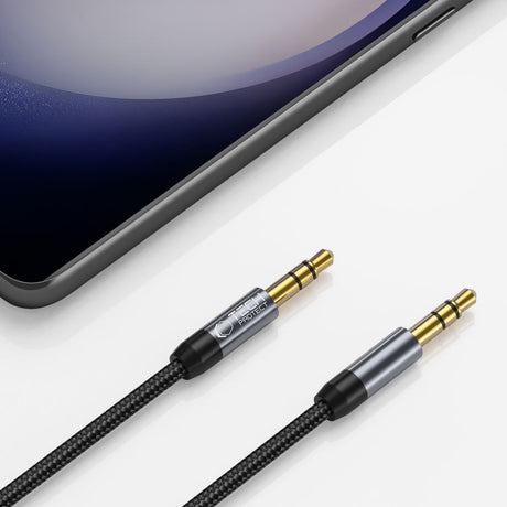 KABEL TECH-PROTECT ULTRABOOST AUX MINI JACK 3.5MM CABLE 150CM CZARNY