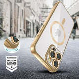 ETUI TECH-PROTECT MAGFLEX MAGSAFE IPHONE 16 PRO ZŁOTE
