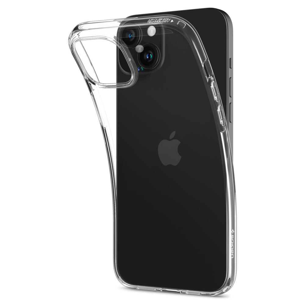 ETUI SPIGEN LIQUID CRYSTAL IPHONE 15 CRYSTAL CLEAR TRANSPARETNE