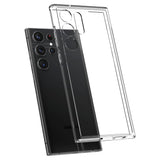 ETUI SPIGEN ULTRA HYBRID SAMSUNG GALAXY S23 ULTRA CRYSTAL CLEAR TRANSPARENTNE