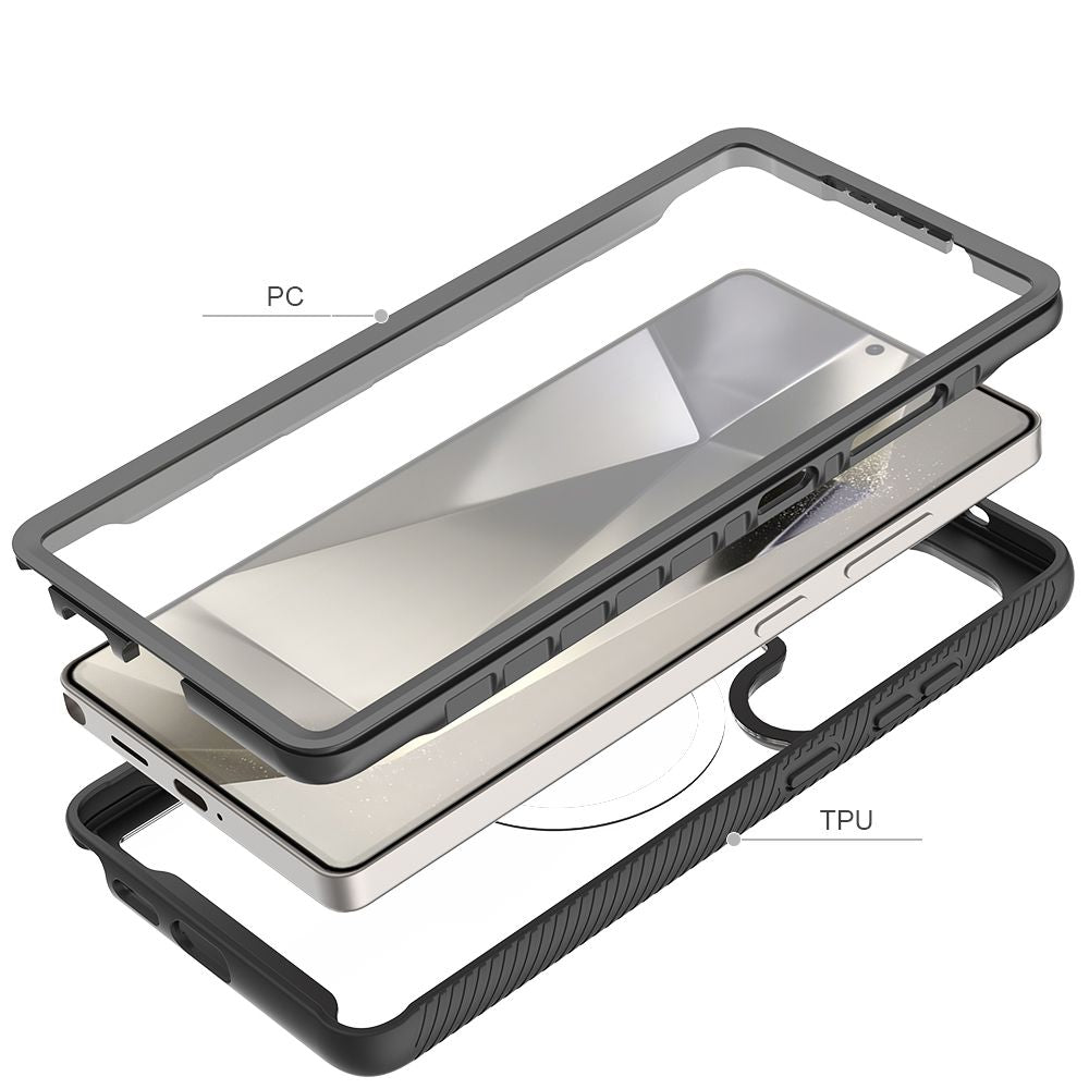 ETUI TECH-PROTECT DEFENSE MAGSAFE SAMSUNG GALAXY S25 ULTRA CZARNE