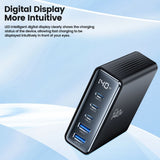 STACJA ZASILANIA TECH-PROTECT DC140W-GAN 5-PORT DESKTOP CHARGER PD140W/QC3.0 CZARNA
