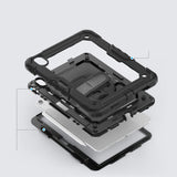 ETUI TECH-PROTECT SOLID360 IPAD AIR 11” 6 / 7 / 2024-2025 CZARNE