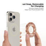 UCHWYT NA PALEC TECH-PROTECT MMR200 MAGNETIC MAGSAFE PHONE RING RÓŻOWO ZŁOTY