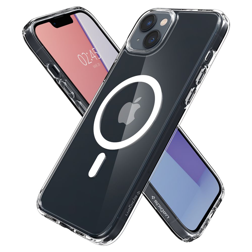 ETUI SPIGEN ULTRA HYBRID MAG MAGSAFE IPHONE 14 BIAŁE