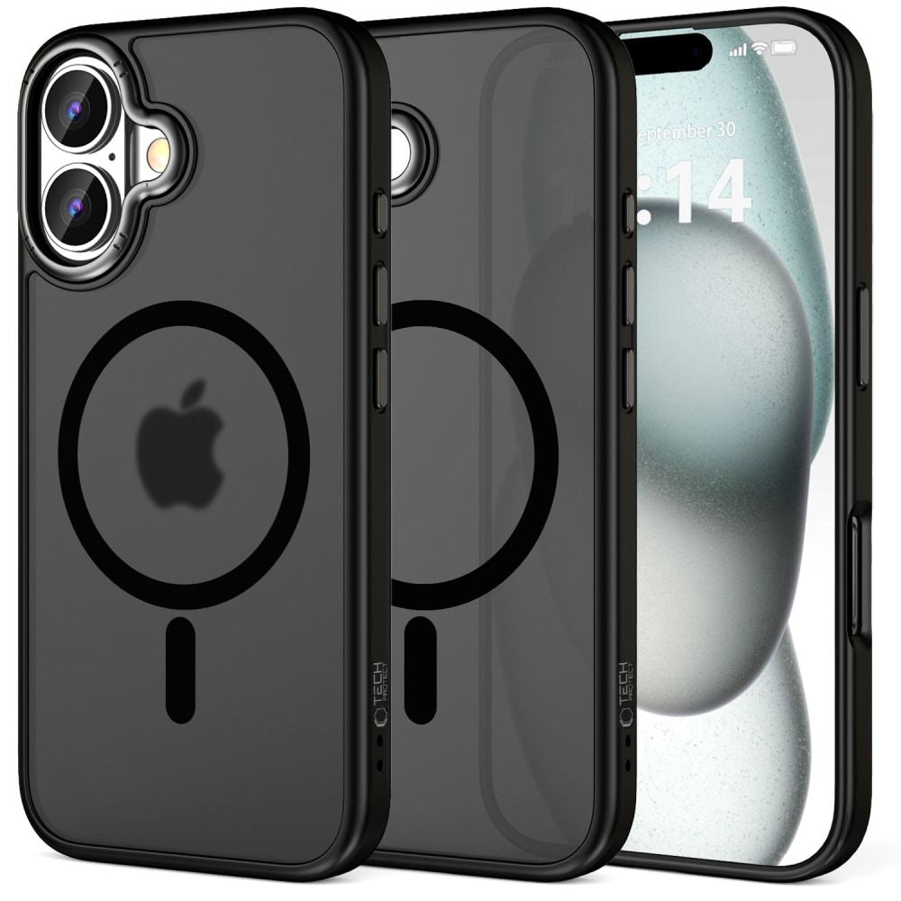 ETUI TECH-PROTECT MAGEDGE MAGSAFE IPHONE 16 CZARNE