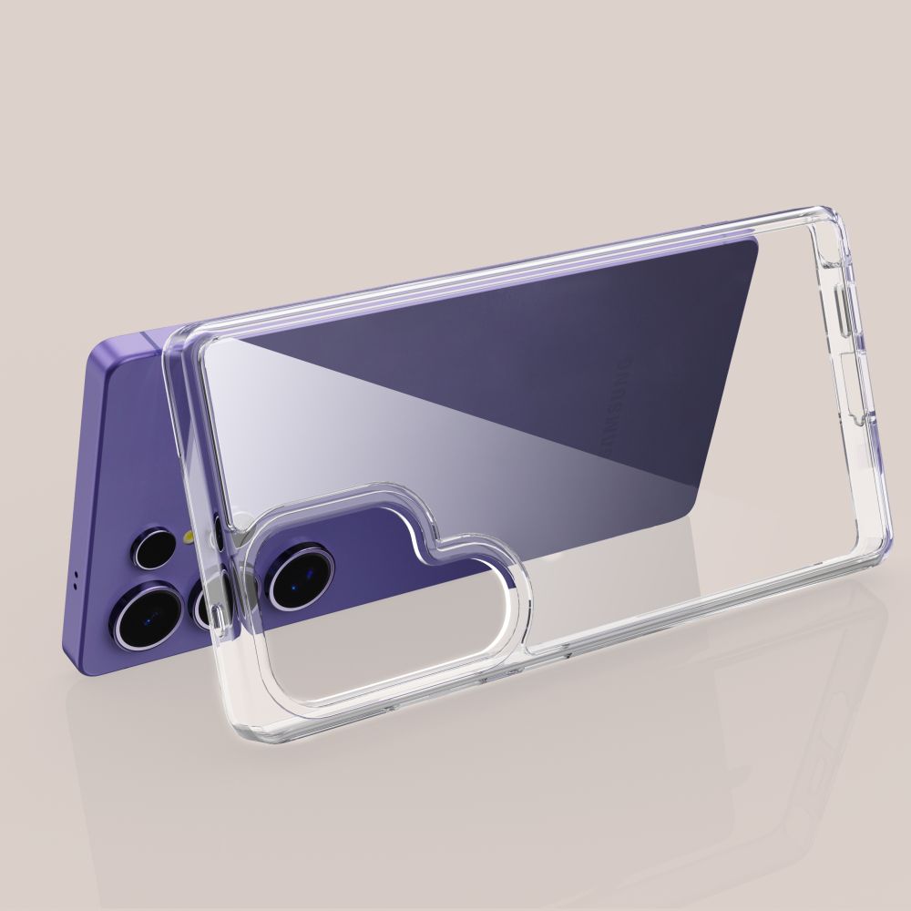 ETUI TECH-PROTECT FLEXAIR HYBRID SAMSUNG GALAXY S25 ULTRA CLEAR TRANSPARETNE