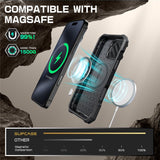 ETUI SUPCASE UB XT MAG MAGSAFE IPHONE 16 PRO MAX CZARNE