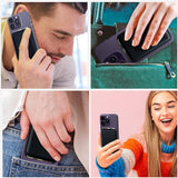 MAGNETYCZNE ETUI NA KARTY TECH-PROTECT MAGWALLET MAGSAFE UNIVERSAL MAGNETIC CARD HOLDER CZARNE