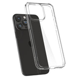 ETUI SPIGEN ULTRA HYBRID IPHONE 15 PRO MAX CRYSTAL CLEAR TRANSPARETNE