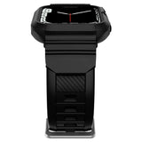 PASEK SPIGEN RUGGED ARMOR ”PRO” APPLE WATCH 4 / 5 / 6 / 7 / 8 / 9 / SE (44 / 45 MM) CZARNY