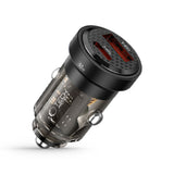 ŁADOWARKA SAMOCHODOWA TECH-PROTECT CC30W 2-PORT CAR CHARGER PD30W/QC3.0 CZARNA
