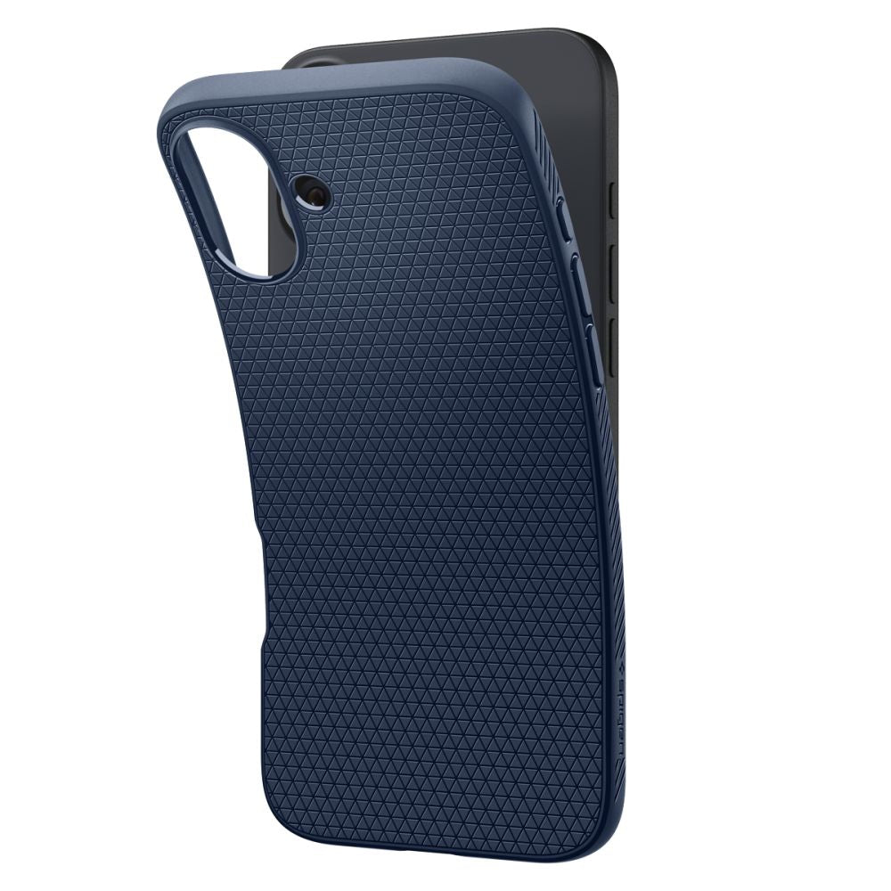ETUI SPIGEN LIQUID AIR IPHONE 16 NAVY BLUE NIEBIESKIE
