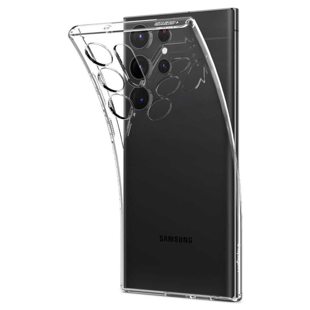 ETUI SPIGEN LIQUID CRYSTAL SAMSUNG GALAXY S23 ULTRA TRANSPARETNA
