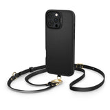 ETUI ZE SMYCZKA SPIGEN CYRILL KAJUK CLASSIC CHARM MAG MAGSAFE IPHONE 16 PRO BLACK CZARNE