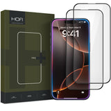 SZKŁO HARTOWANE HOFI GLASS PRO+ 2-PACK IPHONE 16 PRO CZARNA RAMKA