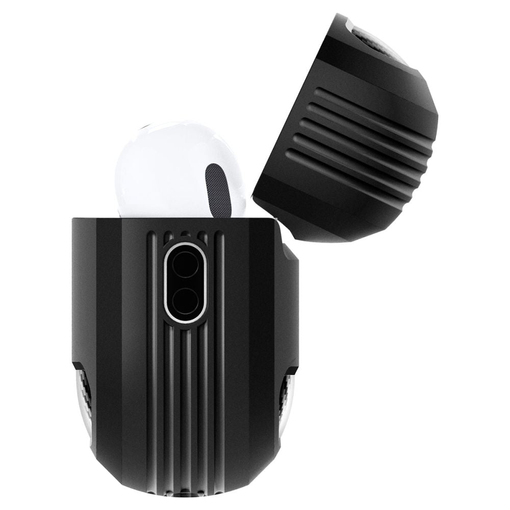 ETUI NA SŁUCHAWKI SPIGEN RUGGED ARMOR APPLE AIRPODS PRO 1 / 2 CZARNE