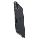 ETUI SPIGEN LIQUID CRYSTAL IPHONE 16 PLUS CRYSTAL CLEAR TRANSPARETNE