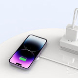 ŁADOWARKA INDUKCYJNA TECH-PROTECT QI15W-A44 MAGNETIC MAGSAFE WIRELESS CHARGER BIAŁA