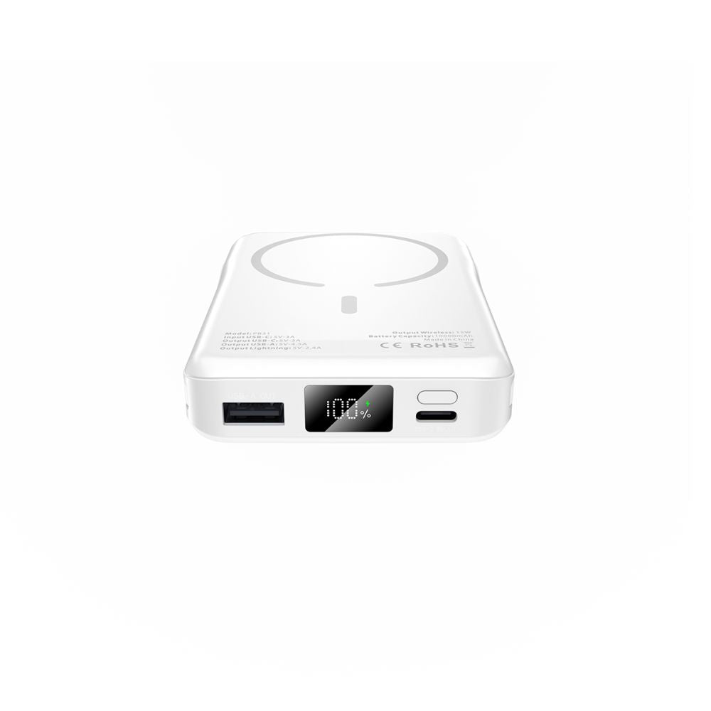POWERBANK TECH-PROTECT PB31 LIFEMAG MAGSAFE POWER BANK 10000MAH BIAŁY
