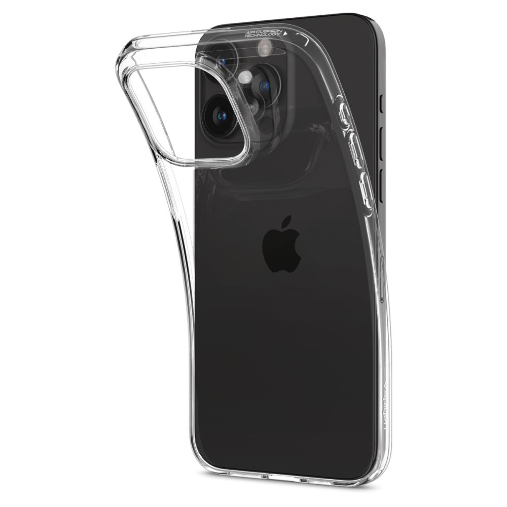 ETUI SPIGEN LIQUID CRYSTAL IPHONE 15 PRO CRYSTAL CLEAR TRANSPARENTNE