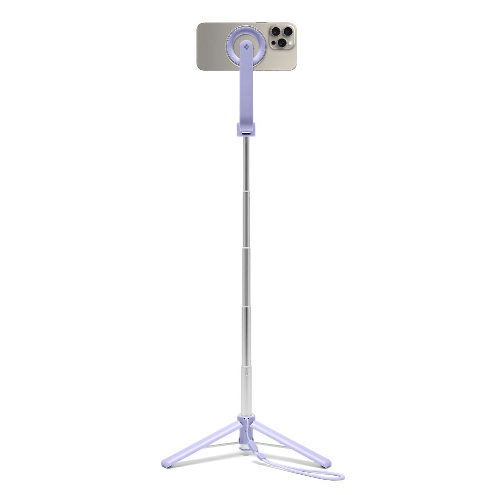SELFIE STICK TRIPOD SPIGEN S571W MAGSAFE BLUETOOTH FIOLETOWY