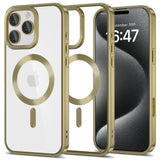 ETUI TECH-PROTECT MAGFLEX MAGSAFE IPHONE 16 PRO ZŁOTE